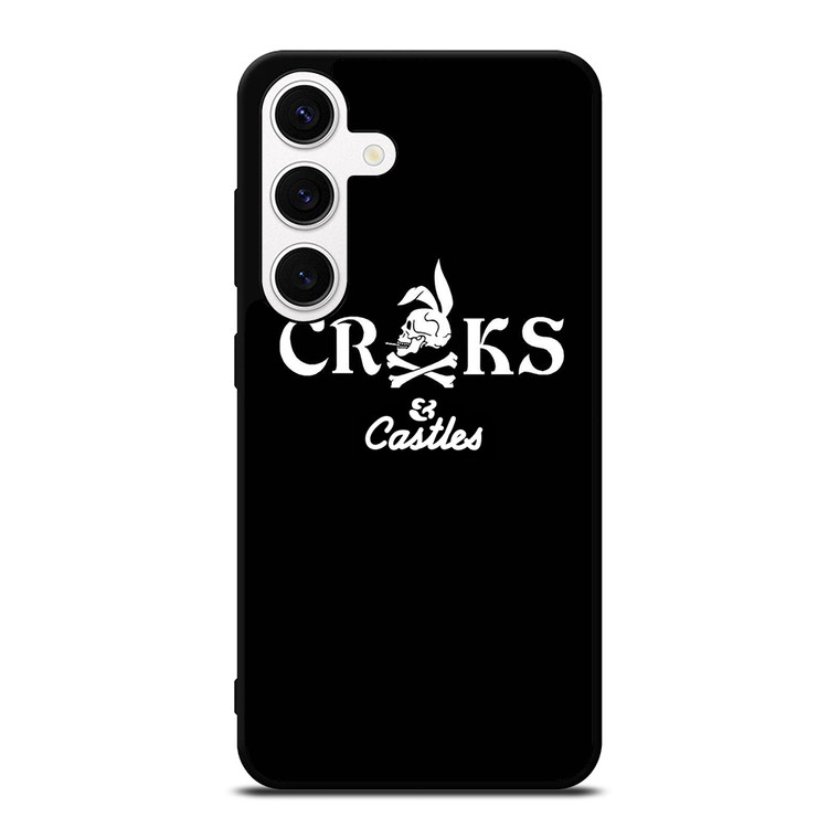 CROOKS AND CASTLES SKULL Samsung Galaxy S24 Case Cover