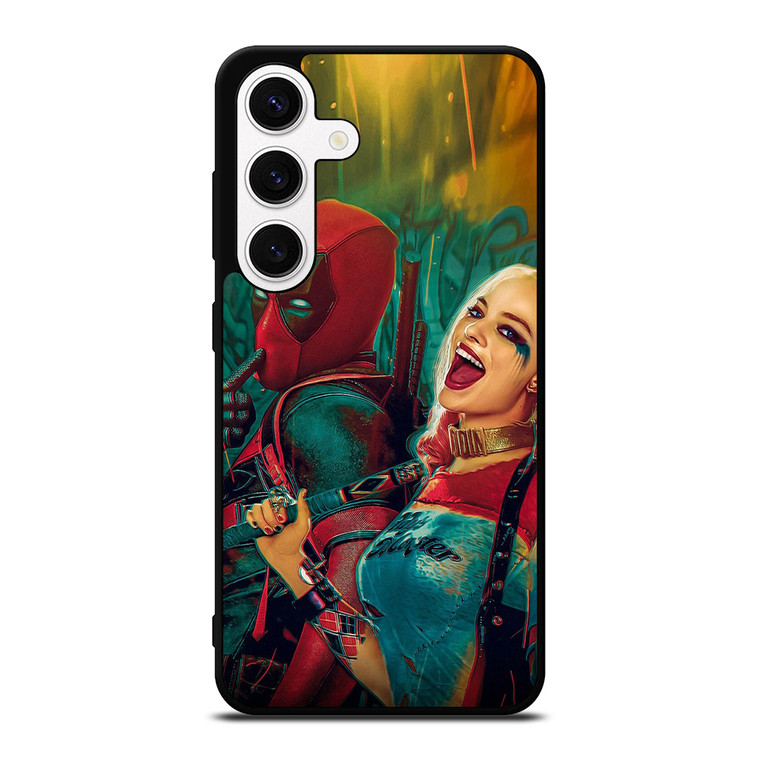 DEADPOOL HARLEY QUINN 1 Samsung Galaxy S24 Case Cover