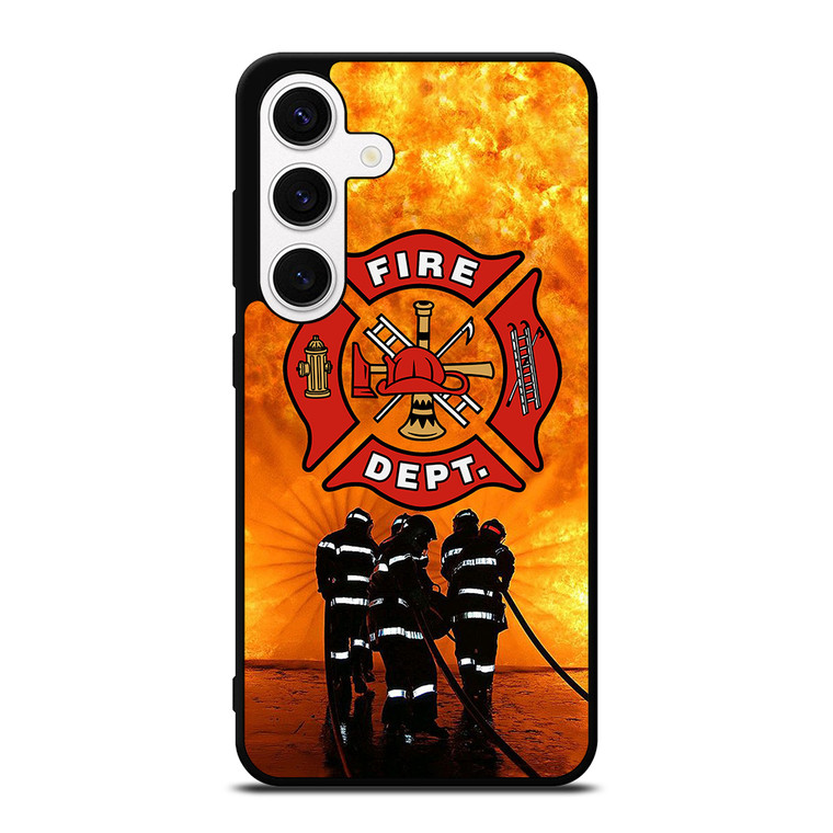 FIREFIGHTER FIREMAN LOGO Samsung Galaxy S24 Case Cover