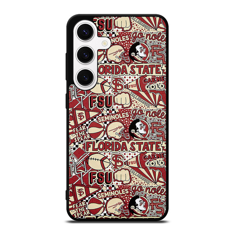 FLORIDA STATE COLLAGE LOGO Samsung Galaxy S24 Case Cover