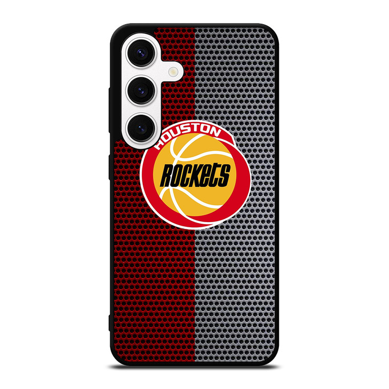 HOUSTON ROCKETS METAL LOGO Samsung Galaxy S24 Case Cover