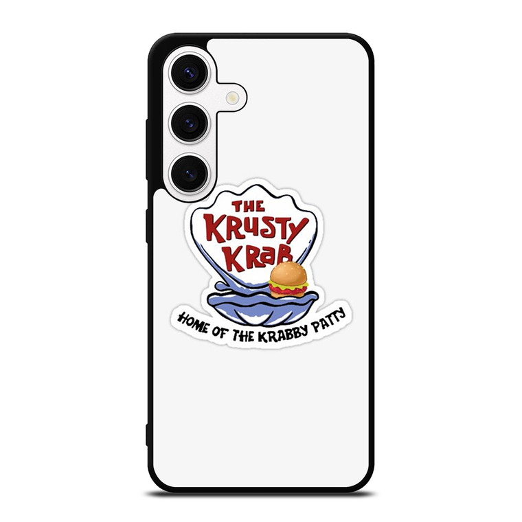 KRUSTY KRAB SPONGEBOB LOGO Samsung Galaxy S24 Case Cover