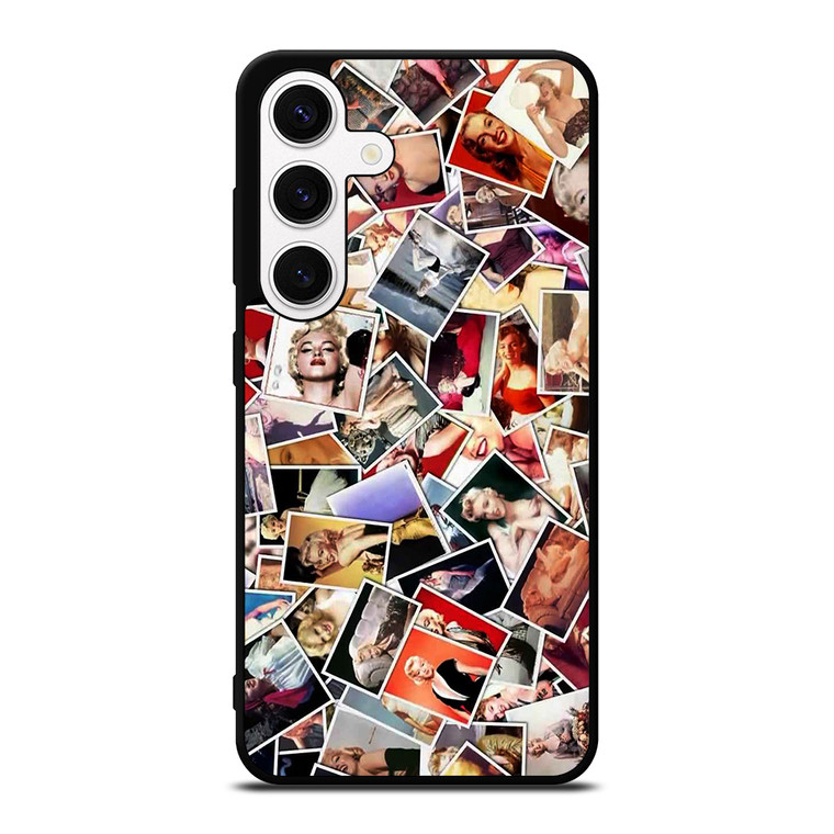 MARILYN MONROE POSE COLLAGE Samsung Galaxy S24 Case Cover