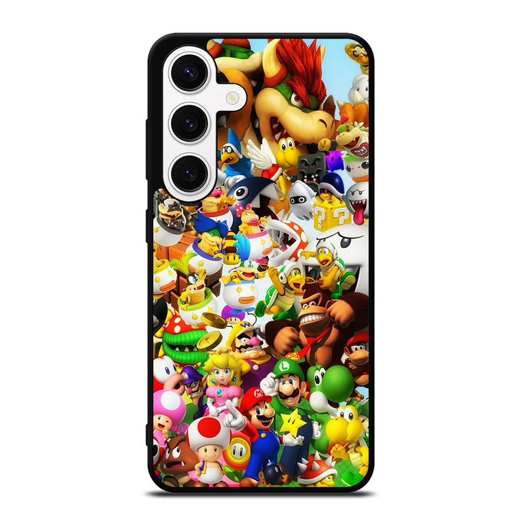 MARIO BROS ALL CHARACTER Samsung Galaxy S24 Case Cover