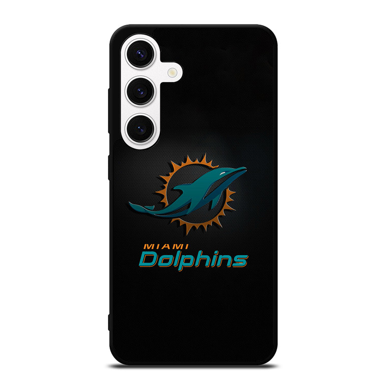 MIAMI DOLPHINS NFL ICON 3 Samsung Galaxy S24 Case Cover