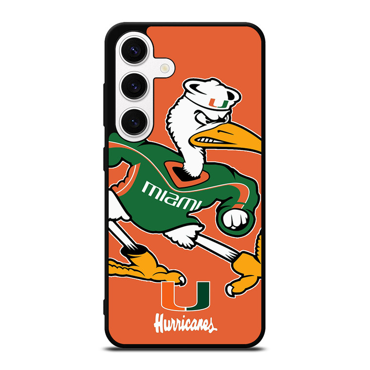 MIAMI HURRICANES UM 2 Samsung Galaxy S24 Case Cover