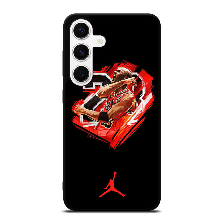 MICHAEL JORDAN LOGO Samsung Galaxy S24 Case Cover
