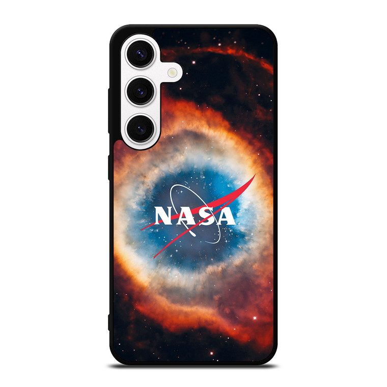 NASA LOGO NEBULA Samsung Galaxy S24 Case Cover
