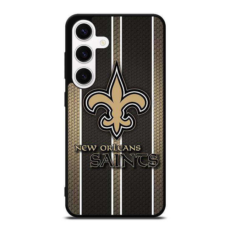 NEW ORLEANS SAINTS STRIPE Samsung Galaxy S24 Case Cover