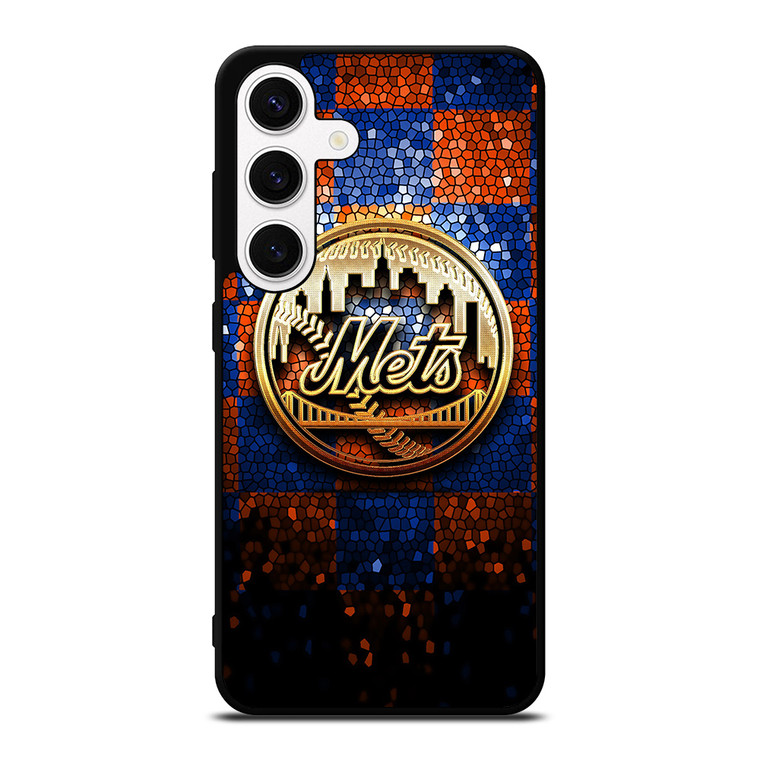 NEW YORK METS GOLD LOGO Samsung Galaxy S24 Case Cover NEW YORK METS GOLD LOGO Samsung Galaxy S24 Case Cover