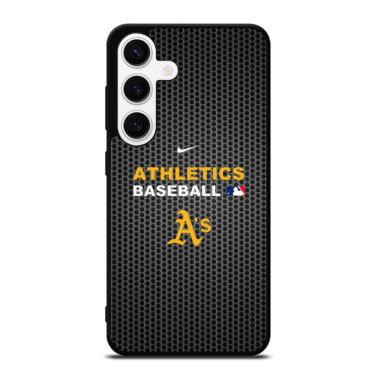 OAKLAND ATHLETICS METAL LOGO 2 Samsung Galaxy S24 Case Cover OAKLAND ATHLETICS METAL LOGO 2 Samsung Galaxy S24 Case Cover