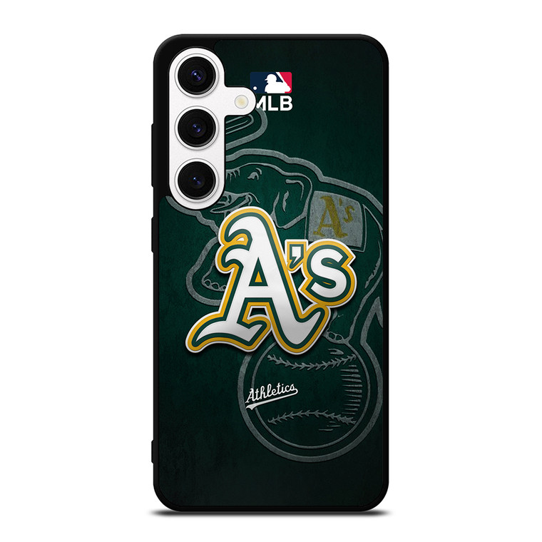 OAKLAND ATHLETICS MLB SYMBOL Samsung Galaxy S24 Case Cover OAKLAND ATHLETICS MLB SYMBOL Samsung Galaxy S24 Case Cover