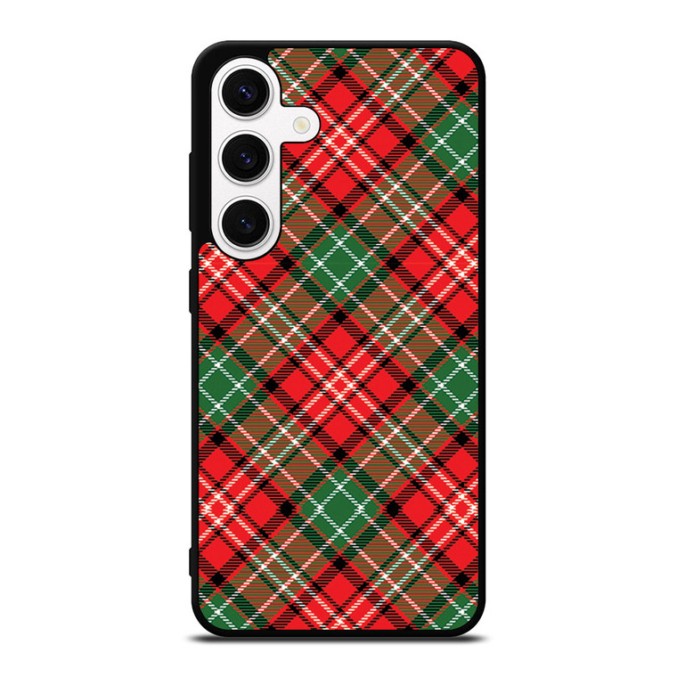 PLAID CHRISTMAS Samsung Galaxy S24 Case Cover