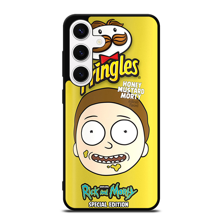 PRINGLES POTATO CHIPS RICK AND MORTY Samsung Galaxy S24 Case Cover