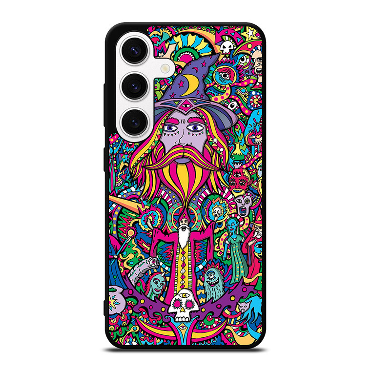 PSYCHEDELIC VISUALS WIZARD Samsung Galaxy S24 Case Cover