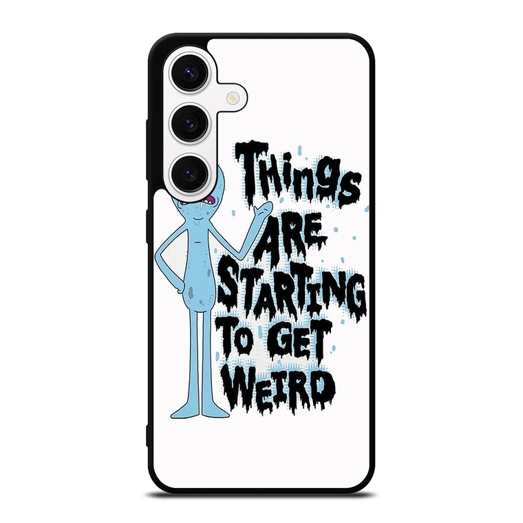 RICK AND MORTY GET WEIRD Samsung Galaxy S24 Case Cover