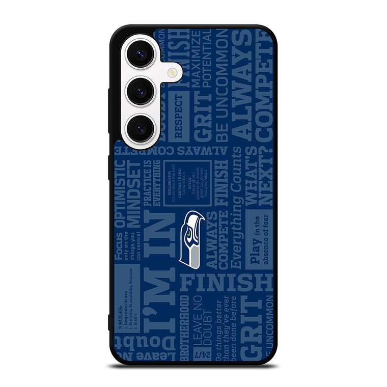 SEATTLE SEAHAWKS MANTRA Samsung Galaxy S24 Case Cover
