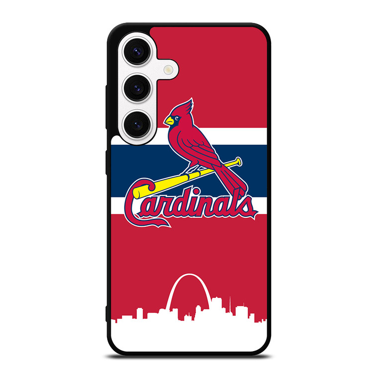 ST LOUIS CARDINALS STRIPE Samsung Galaxy S24 Case Cover ST LOUIS CARDINALS STRIPE Samsung Galaxy S24 Case Cover
