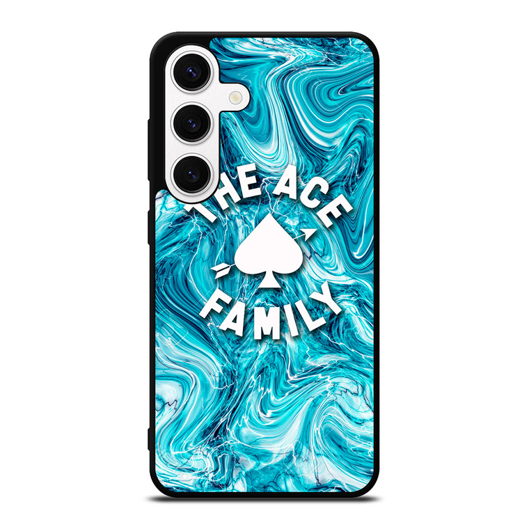 THE ACE FAMILY BLUE DAZZLE Samsung Galaxy S24 Case Cover THE ACE FAMILY BLUE DAZZLE Samsung Galaxy S24 Case Cover