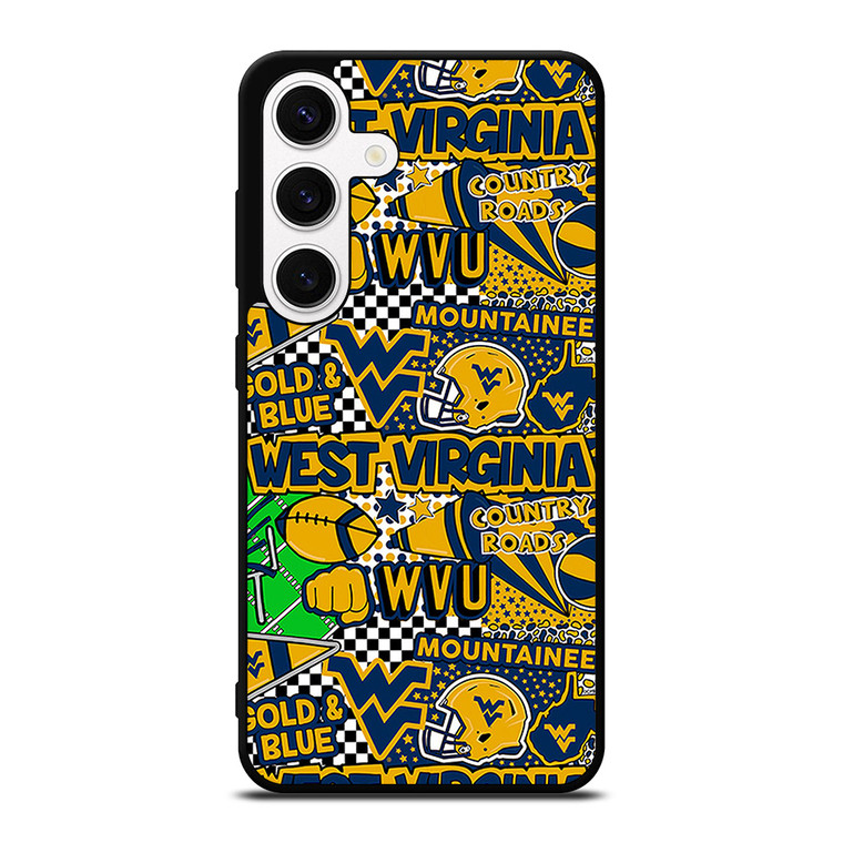 WEST VIRGINIA MOUNTAINEERS COLLAGE Samsung Galaxy S24 Case Cover
