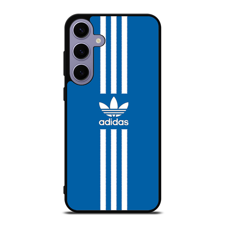 ADIDAS STRIPE BLUE Samsung Galaxy S24 Plus Case Cover