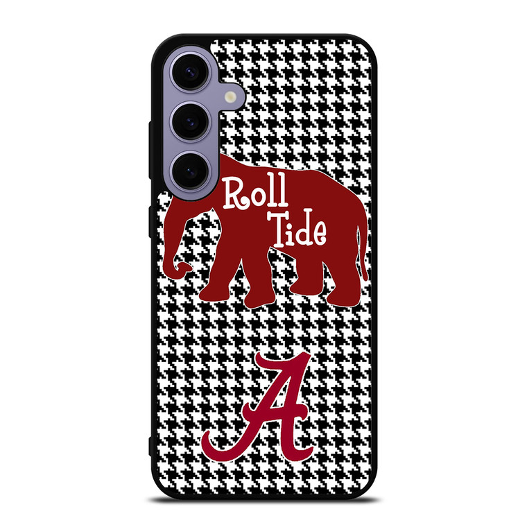 ALABAMA CRIMSON TIDE HOUNDSTOOTH Samsung Galaxy S24 Plus Case Cover