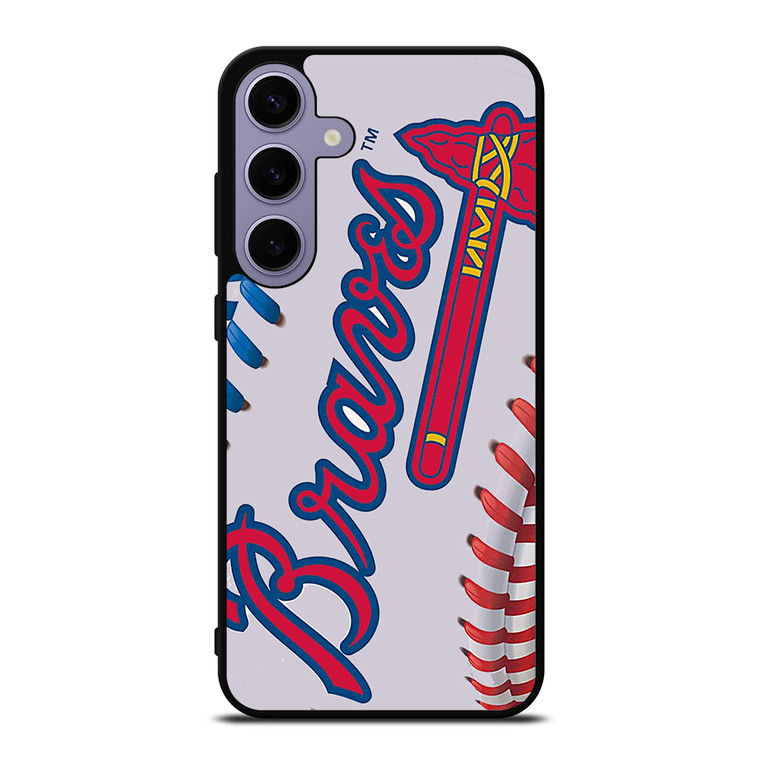 ATLANTA BRAVES BALL LOGO Samsung Galaxy S24 Plus Case Cover
