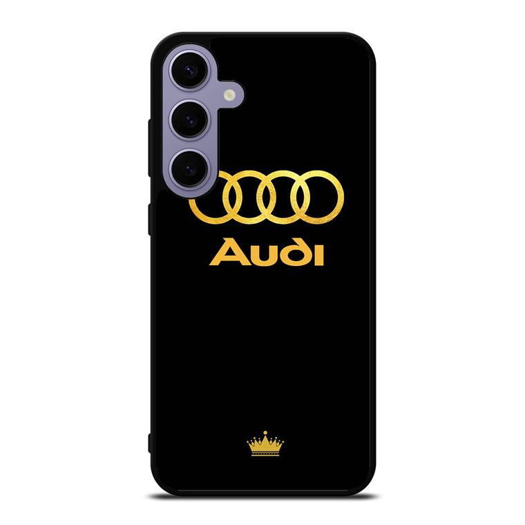 AUDI GOLD LOGO Samsung Galaxy S24 Plus Case Cover AUDI GOLD LOGO Samsung Galaxy S24 Plus Case Cover