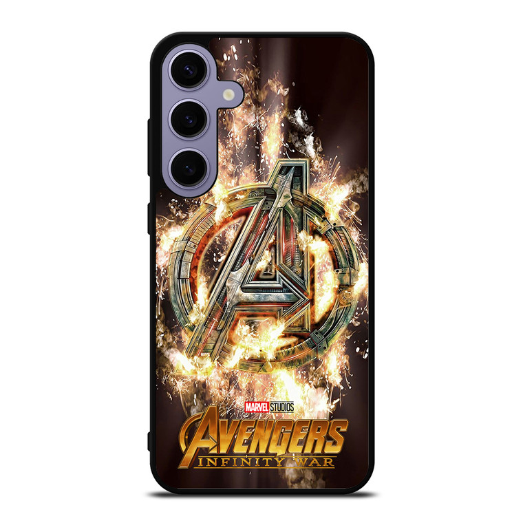 AVENGERS INFINITY WAR LOGO Samsung Galaxy S24 Plus Case Cover