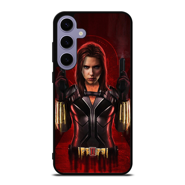 BLACK WIDOW SUPERHERO Samsung Galaxy S24 Plus Case Cover