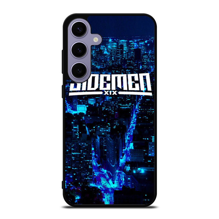 BLUE & WHITE SIDEMEN Samsung Galaxy S24 Plus Case Cover BLUE & WHITE SIDEMEN Samsung Galaxy S24 Plus Case Cover
