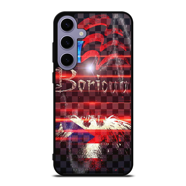 BORICUA PUERTO RICO FLAG Samsung Galaxy S24 Plus Case Cover