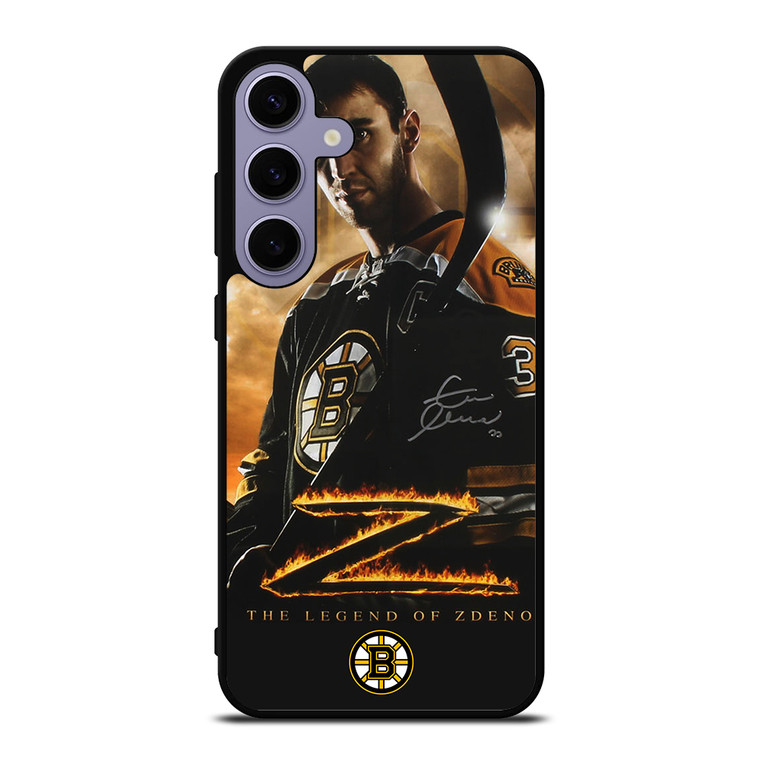 BOSTON BRUINS LEGEND ZDENO CHARA Samsung Galaxy S24 Plus Case Cover
