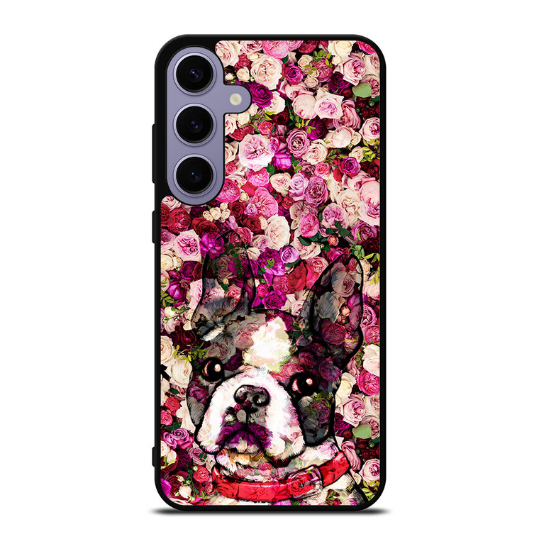 BOSTON TERRIER DOG 2 Samsung Galaxy S24 Plus Case Cover