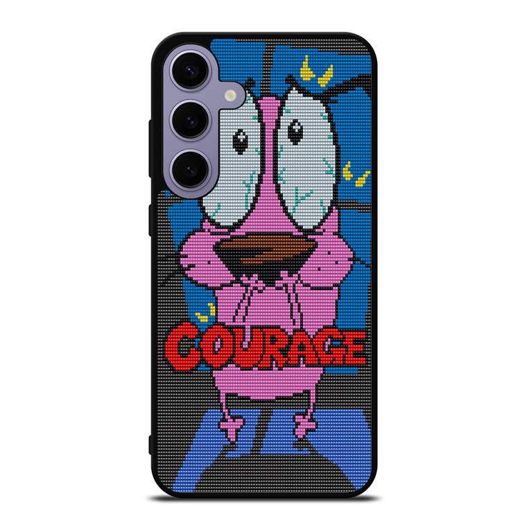 COURAGE THE COWARDLY DOG SCARED Samsung Galaxy S24 Plus Case Cover