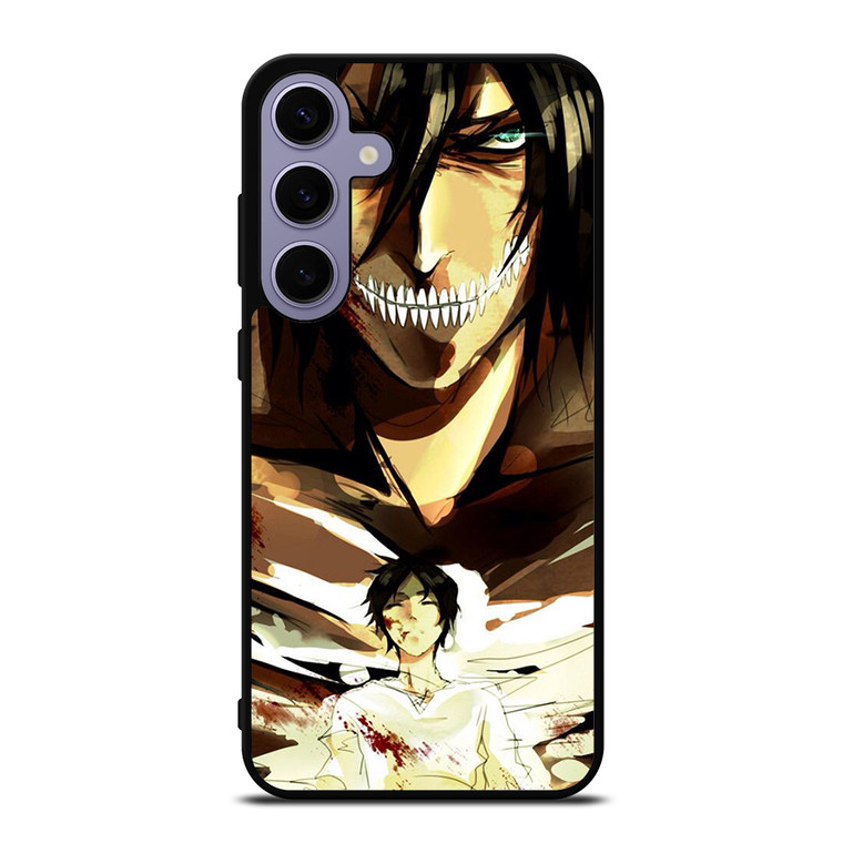 EREN YEAGER ATTACK ON TITAN Samsung Galaxy S24 Plus Case Cover