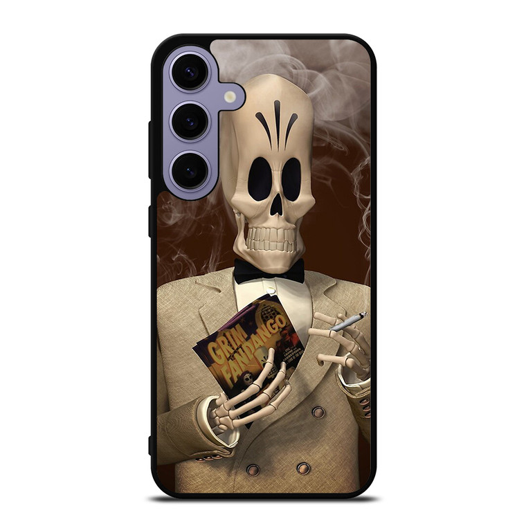 GRIM FANDANGO MANNY CALAVERA Samsung Galaxy S24 Plus Case Cover GRIM FANDANGO MANNY CALAVERA Samsung Galaxy S24 Plus Case Cover