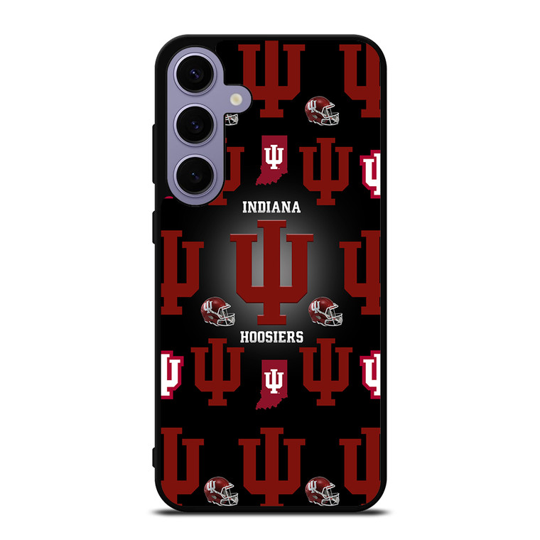 HOOSIER STATE OF MIND INDIANA PATTERN Samsung Galaxy S24 Plus Case Cover