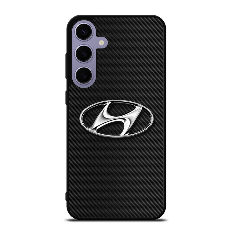 HYUNDAI CARBON LOGO Samsung Galaxy S24 Plus Case Cover HYUNDAI CARBON LOGO Samsung Galaxy S24 Plus Case Cover