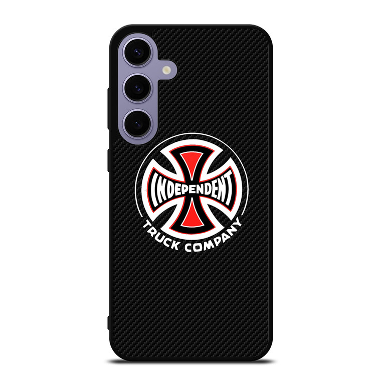 INDEPENDENT TRUCK COMPANY LOGO CARBON Samsung Galaxy S24 Plus Case Cover
