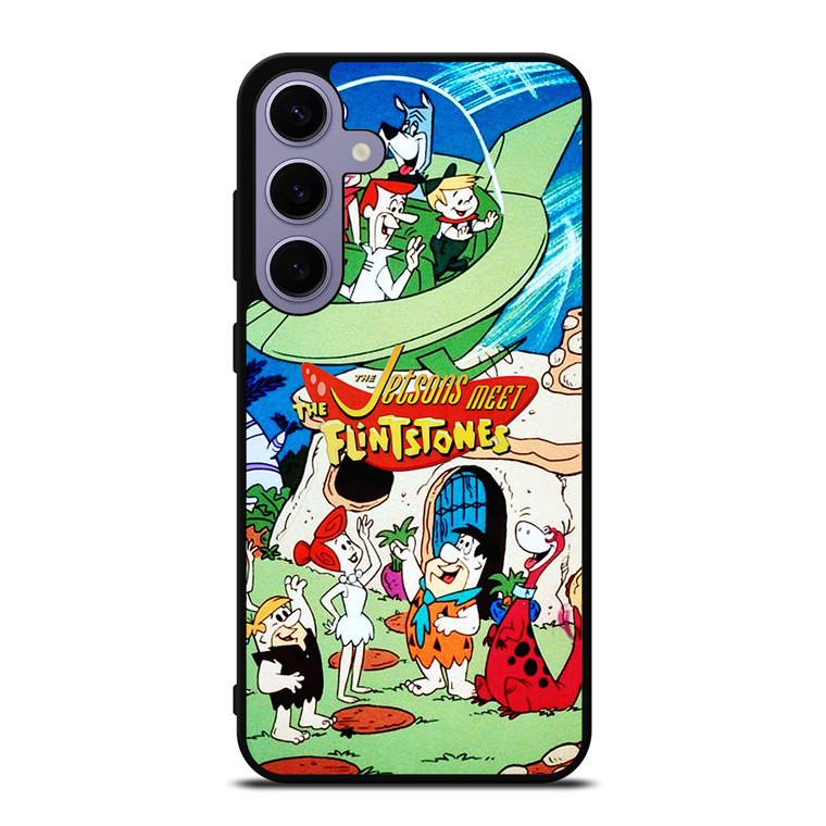 JETSONS MEET FLINTSTONES 2 Samsung Galaxy S24 Plus Case Cover JETSONS MEET FLINTSTONES 2 Samsung Galaxy S24 Plus Case Cover