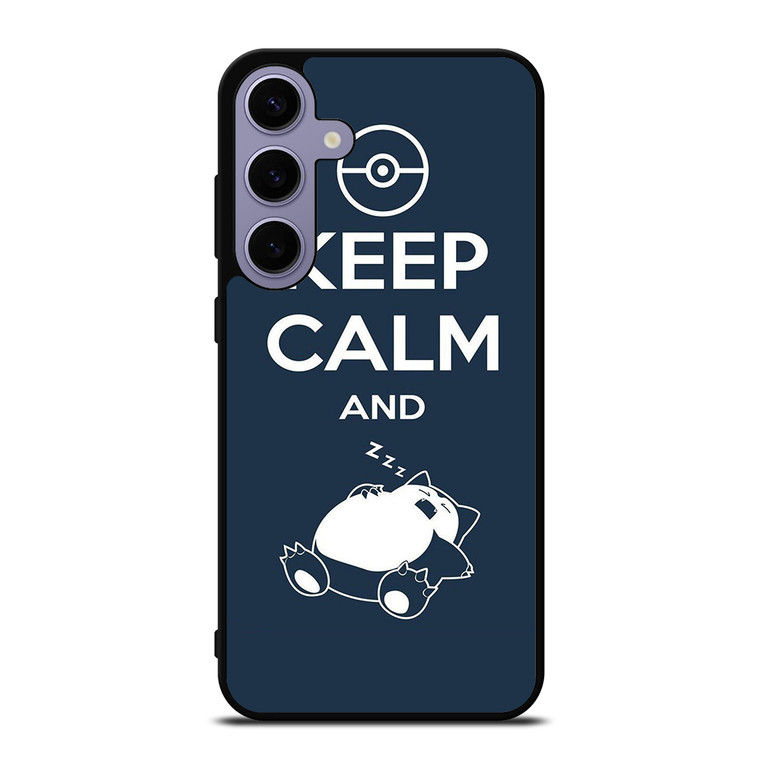 KEEP CALM SNORLAX Samsung Galaxy S24 Plus Case Cover KEEP CALM SNORLAX Samsung Galaxy S24 Plus Case Cover