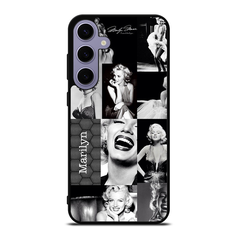 MARILYN MONROE PHOTO COLLAGE Samsung Galaxy S24 Plus Case Cover