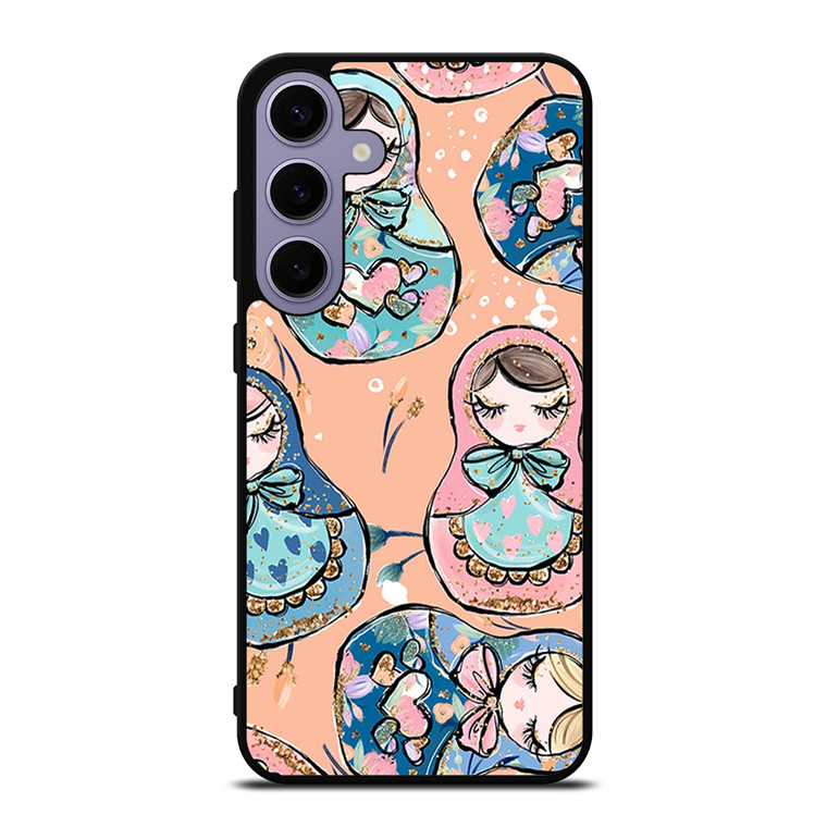 MATRYOSHKA NESTING DOLLS RUSSIAN ART 2 Samsung Galaxy S24 Plus Case Cover