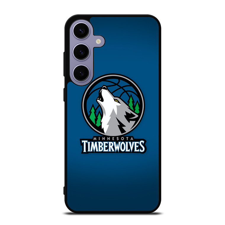 MINNESOTA TIMBERWOLVES LOGO BASKETBALL Samsung Galaxy S24 Plus Case Cover