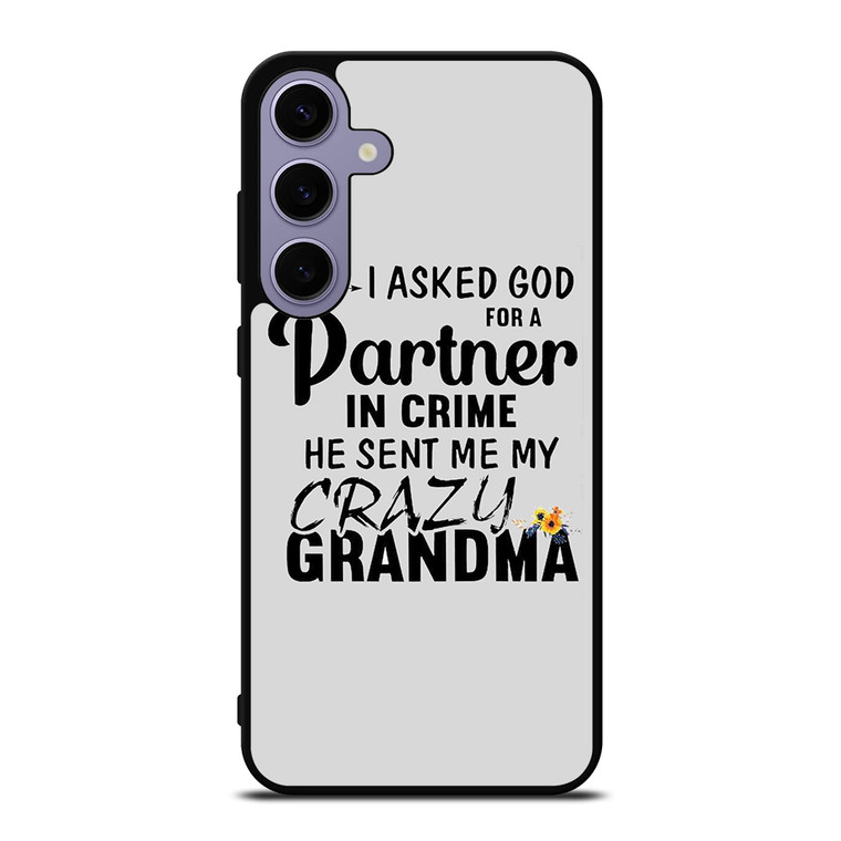 PARTNER IN CRIME GRANDMA 1 Samsung Galaxy S24 Plus Case Cover