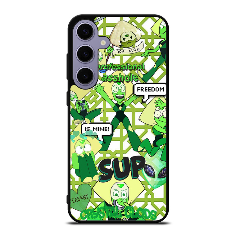 PERIDOT CLOD STEVEN UNIVERSE Samsung Galaxy S24 Plus Case Cover PERIDOT CLOD STEVEN UNIVERSE Samsung Galaxy S24 Plus Case Cover