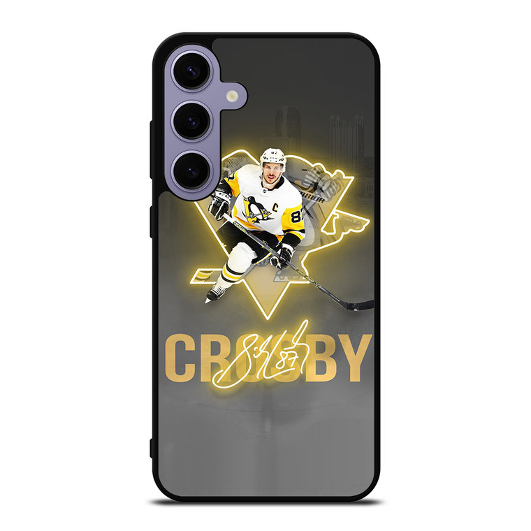 PITTSBURGH PENGUINS SIDNEY CROSBY SIGNATURE Samsung Galaxy S24 Plus Case Cover