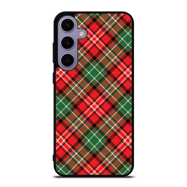 PLAID CHRISTMAS Samsung Galaxy S24 Plus Case Cover