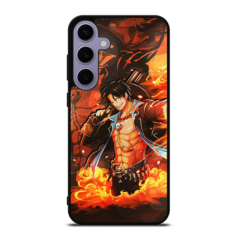 PORTGAS D ACE ONE PIECE Samsung Galaxy S24 Plus Case Cover